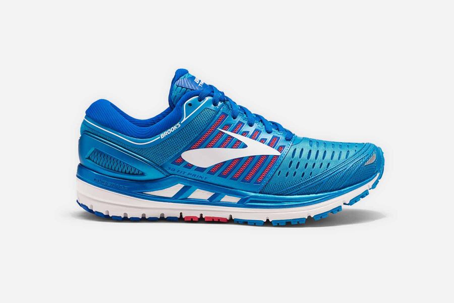 Zapatillas Running Brooks Transcend 5 Mujer Azules Comprar IJTX34159